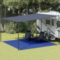 Tappeto da Tenda 400x400 cm Blu in HDPE