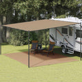 Tappeto da Tenda 400x500 cm Grigio Talpa