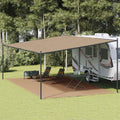 Tappeto da Tenda 400x600 cm Grigio Talpa