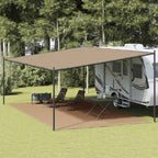 Tappeto da Tenda Tortora 400x700 cm HDPE