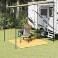 Tappeto da Tenda 200x200 cm Beige
