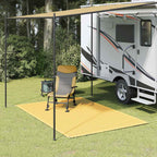 Tappeto da Tenda Beige 250x200 cm HDPE