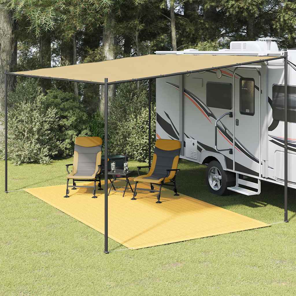 Tappeto da Tenda 250x450 cm Beige
