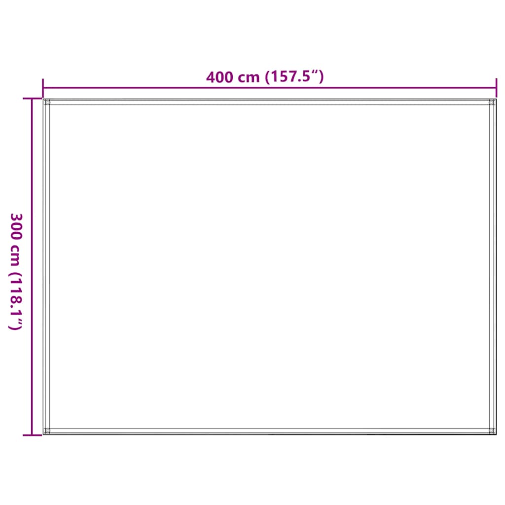 Tappeto da Tenda 300x400 cm Beige