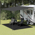 Tappeto da Tenda 300x400 cm Nero
