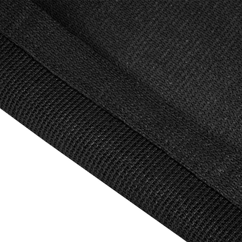 Tappeto da Tenda 300x600 cm Nero