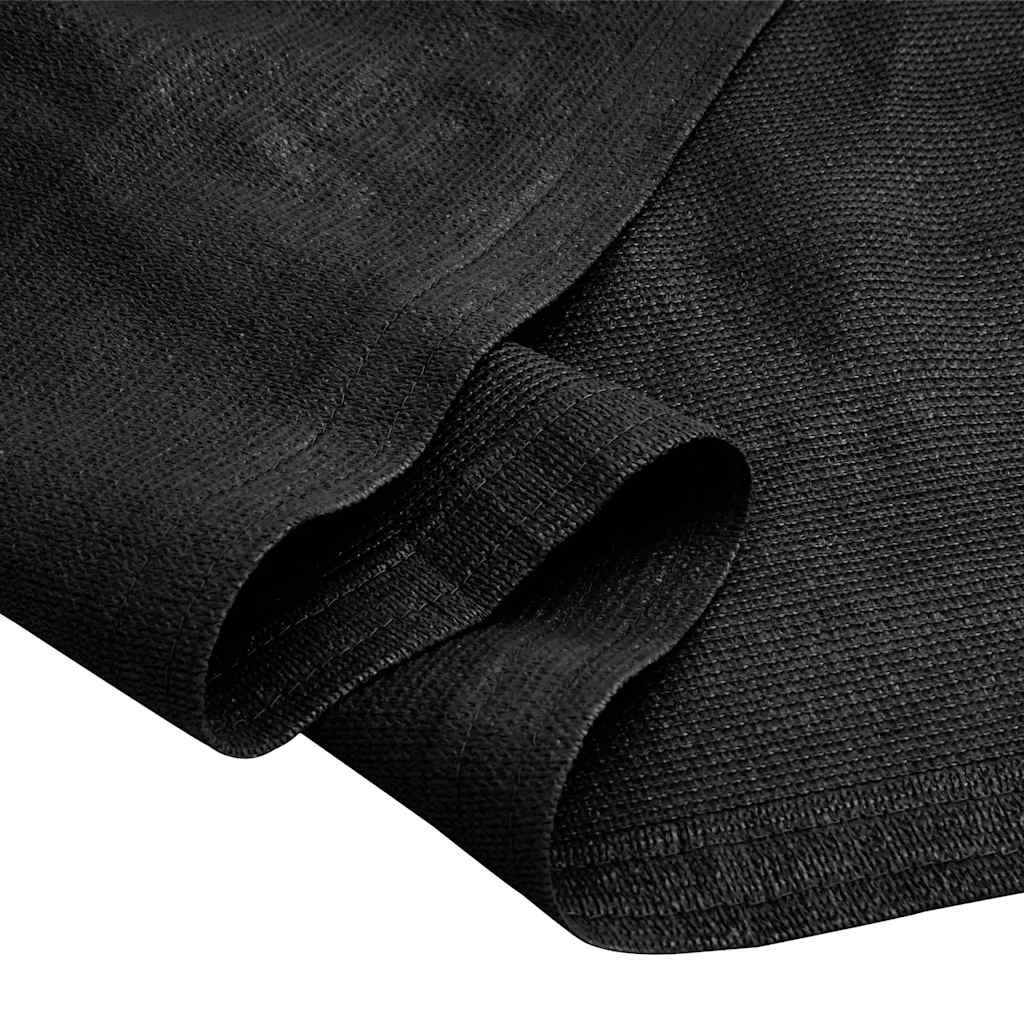 Tappeto da Tenda 300x600 cm Nero