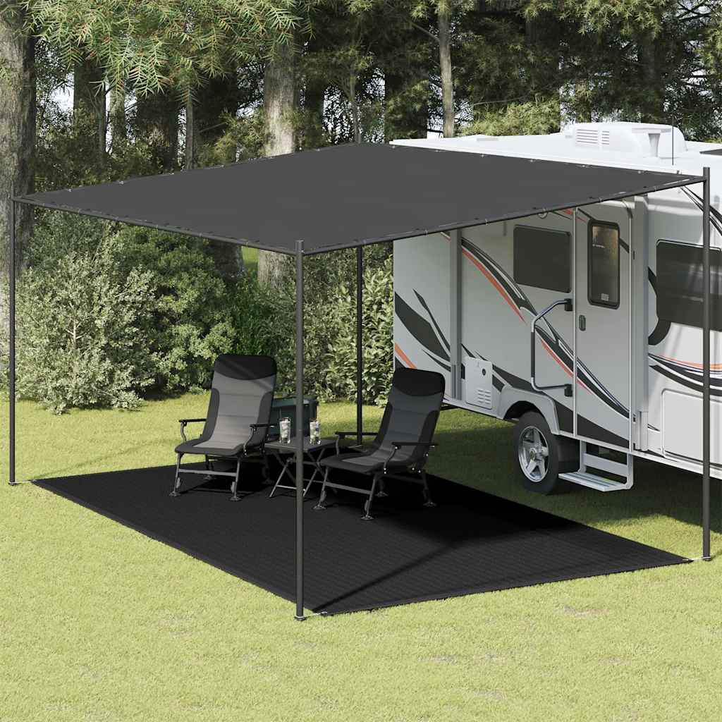 Tappeto da Tenda 300x600 cm Nero