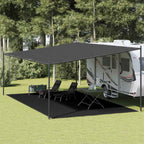 Tappeto da Tenda 400x600 cm Nero