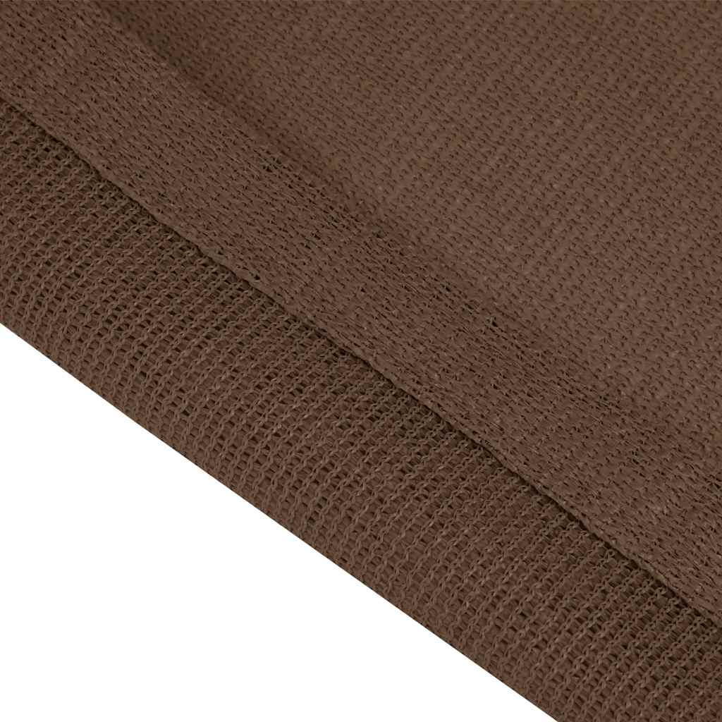 Tappeto da Tenda 200x400 cm Marrone