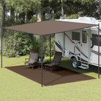 Tappeto da Tenda 300x600 cm Marrone