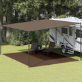 Tappeto da Tenda 400x500 cm Marrone