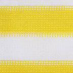 Paravento da Balcone Giallo e Bianco 120x500 cm in HDPE
