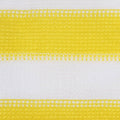 Paravento da Balcone Giallo e Bianco 120x600 cm in HDPE