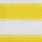 Paravento da Balcone Giallo e Bianco 120x600 cm in HDPE