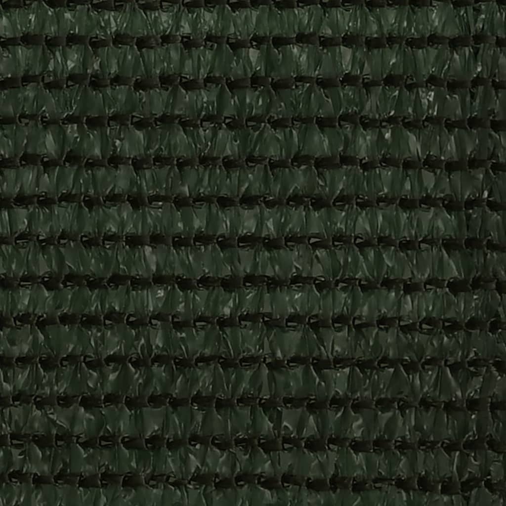 Schermo Frangivista per Balcone Verde Scuro 90x500 cm in HDPE