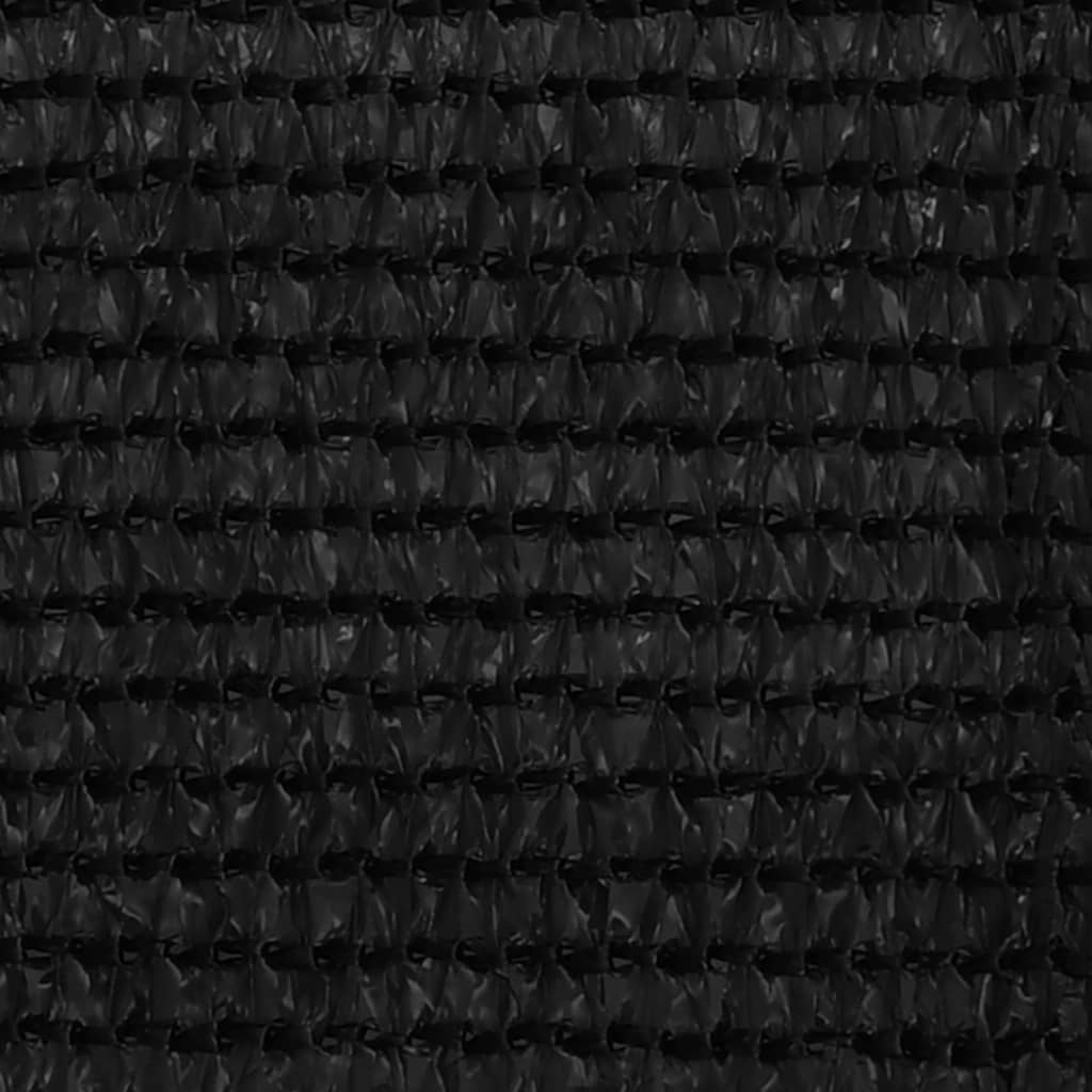 Paravento da Balcone Nero 120x400 cm in HDPE