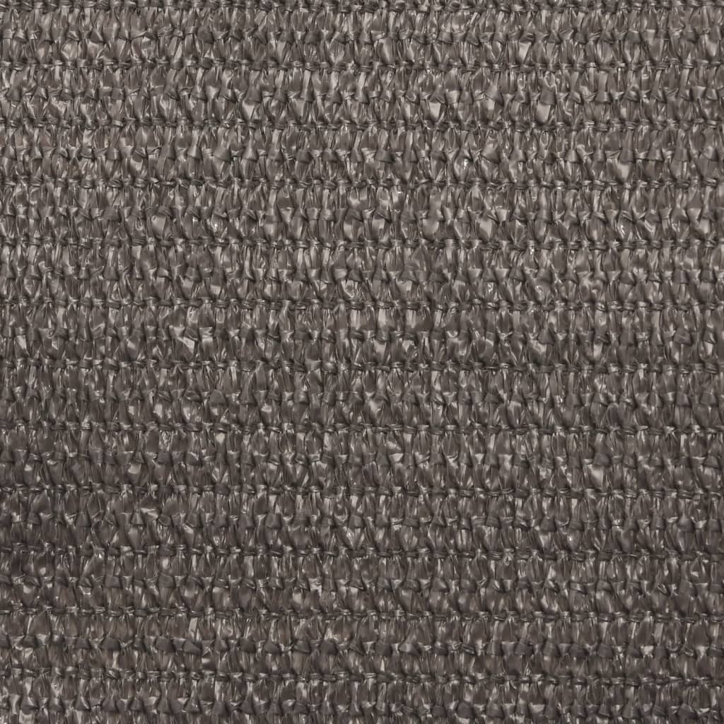 Vela Parasole 160 g/m² Antracite 4x4 m in HDPE