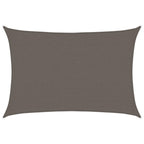 Vela Parasole 160 g/m² Antracite 2,5x4 m in HDPE