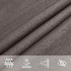 Vela Parasole 160 g/m² Antracite 2,5x4 m in HDPE