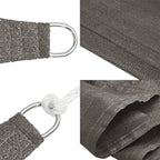 Vela Parasole 160 g/m² Antracite 5x6 m in HDPE