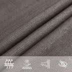 Vela Parasole 160 g/m² Antracite 3/4x2 m in HDPE