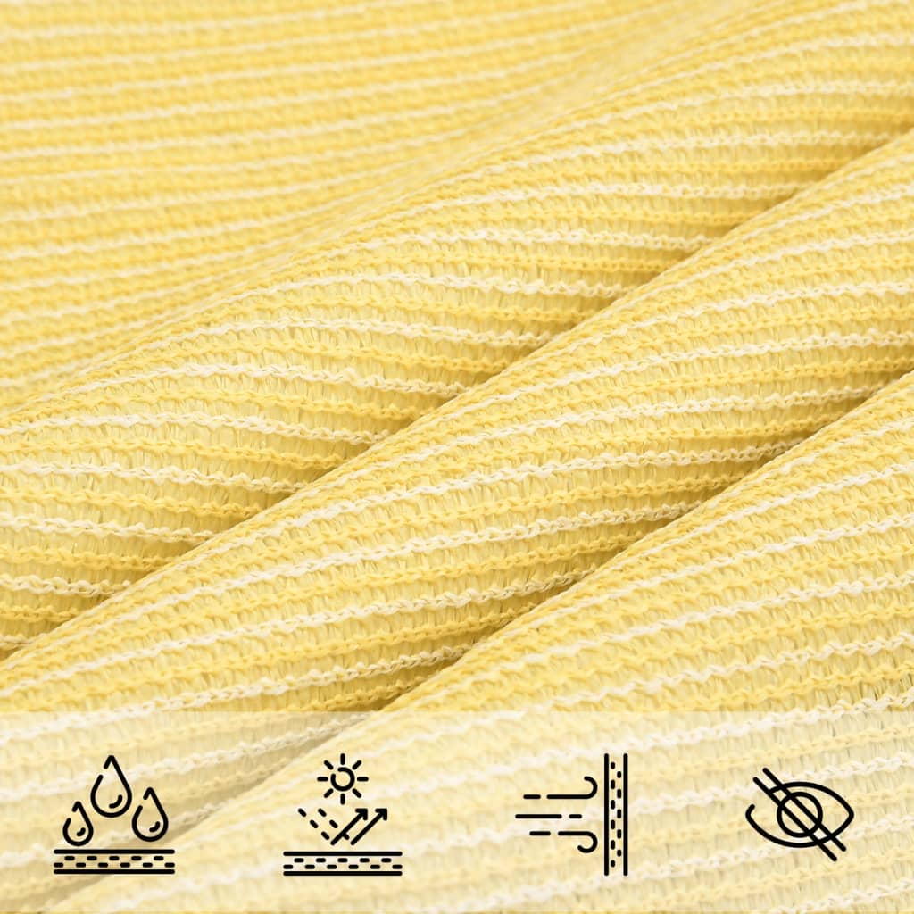 Vela Parasole 160 g/m² Beige 2,5x5 m in HDPE