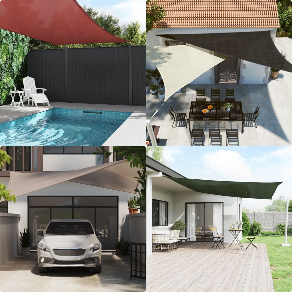 Vela Parasole 160 g/m² Beige 4/5x3 m in HDPE