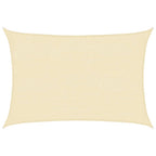 Vela Parasole 160 g/m² Crema 2x3 m in HDPE