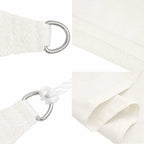 Vela Parasole 160 g/m² Bianca 2,5x4,5 m in HDPE