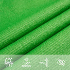 Vela Parasole 160 g/m² Verde Chiaro 4,5x4,5x4,5 m in HDPE