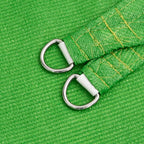 Vela Parasole 160 g/m² Verde Chiaro 4,5x4,5x4,5 m in HDPE