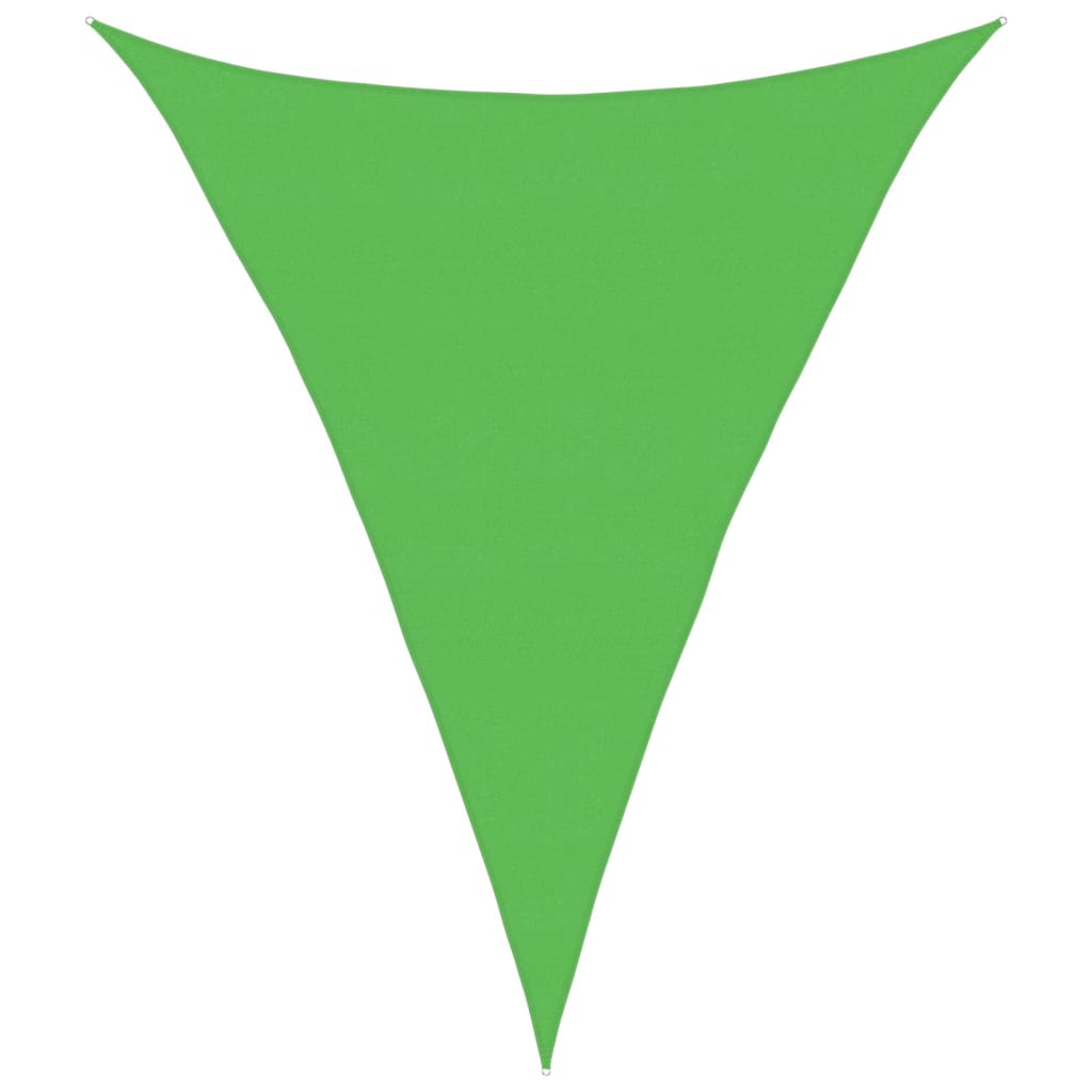Vela Parasole 160 g/m² Verde Chiaro 5x6x6 m in HDPE