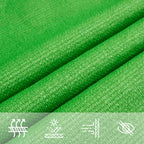 Vela Parasole 160 g/m² Verde Chiaro 5x6x6 m in HDPE
