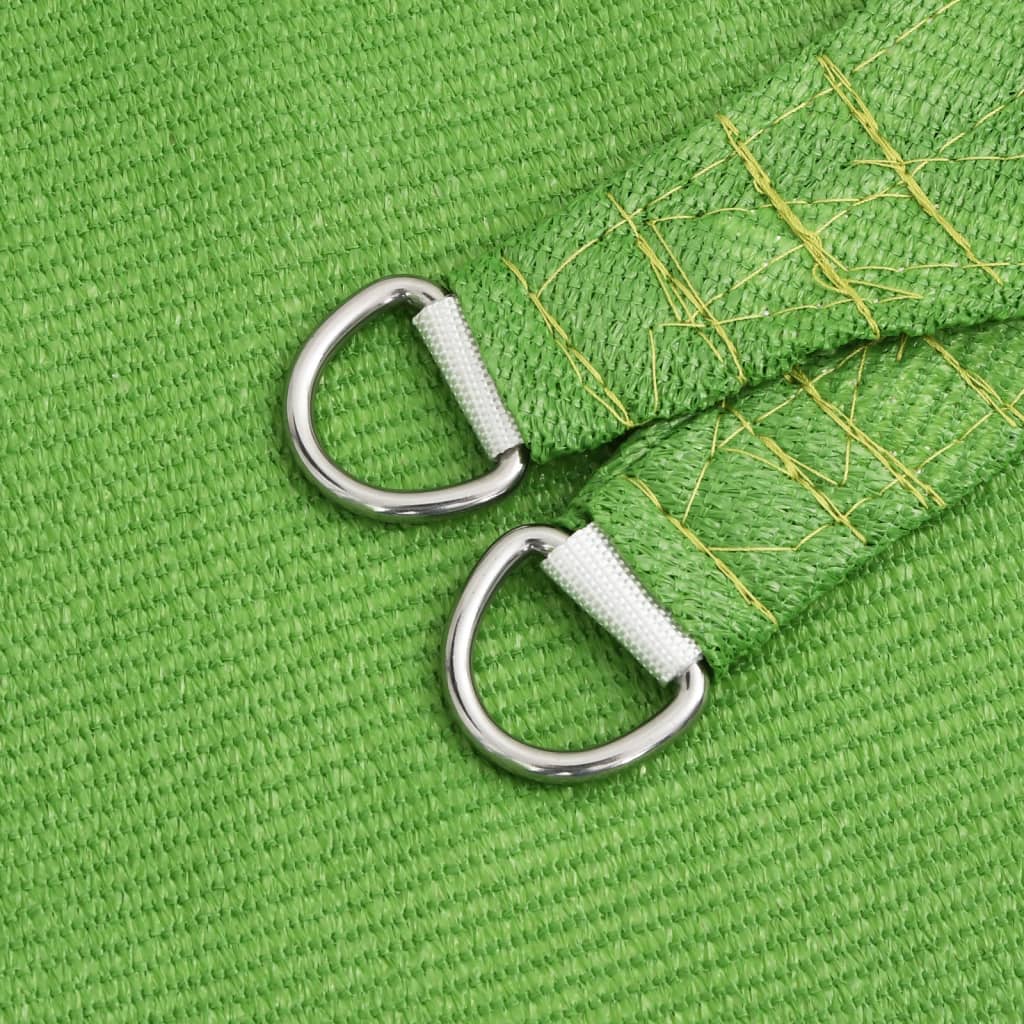 Vela Parasole 160 g/m² Verde Chiaro 5x6x6 m in HDPE