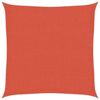 Vela Parasole 160 g/m² Terracotta 3x3 m in HDPE