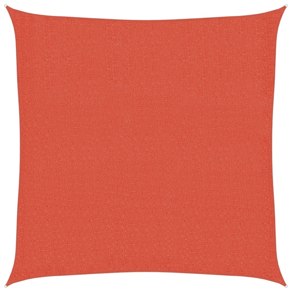 Vela Parasole 160 g/m² Terracotta 3x3 m in HDPE