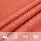 Vela Parasole 160 g/m² Terracotta 5x5 m in HDPE