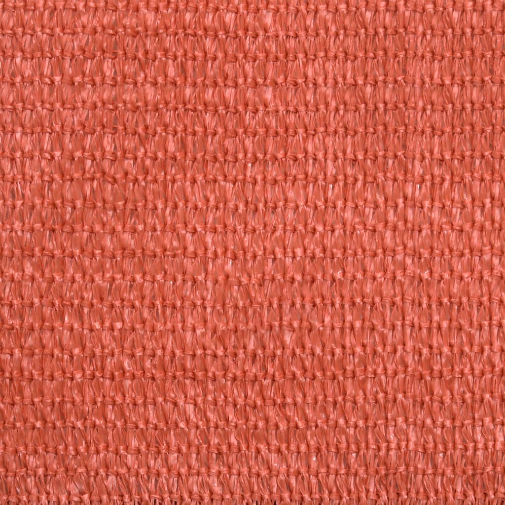 Vela Parasole 160 g/m² Terracotta 5x5 m in HDPE