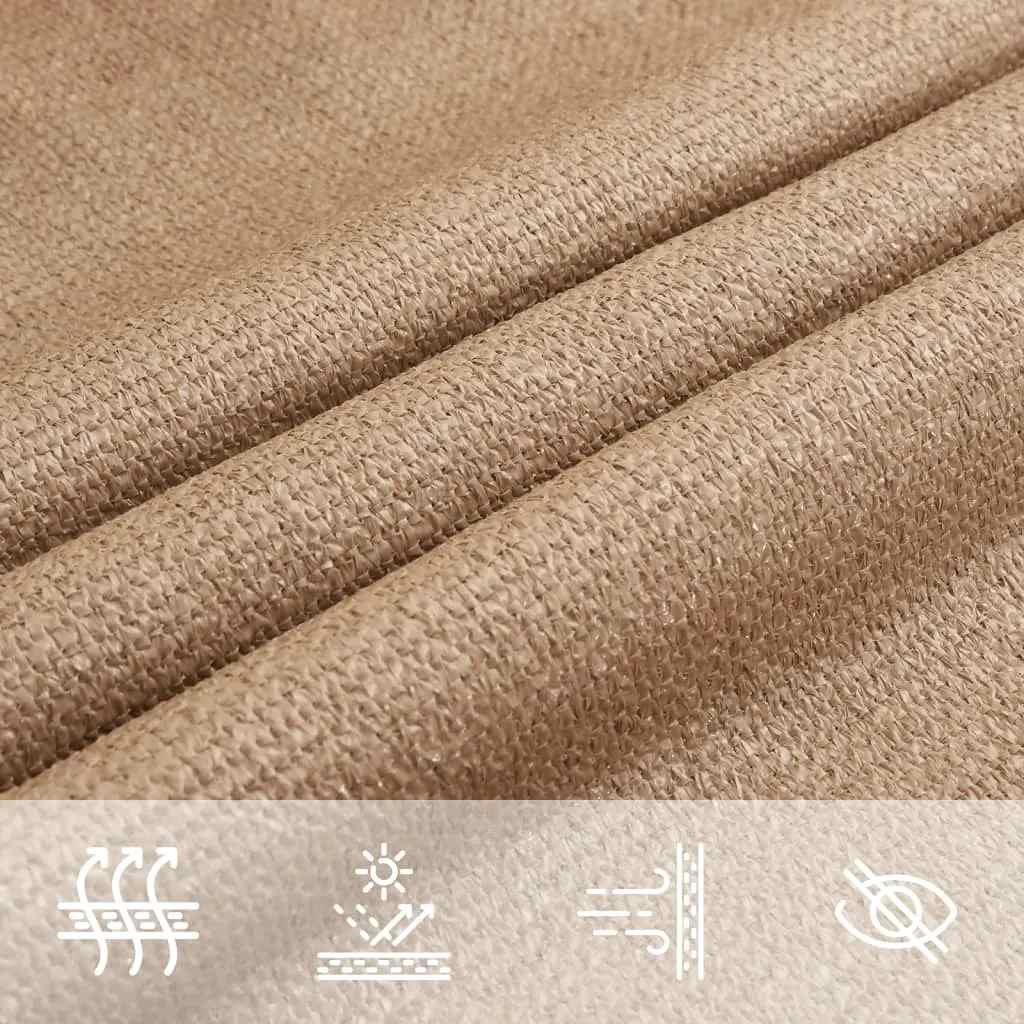 Vela Parasole 160 g/m² Talpa 3,5x3,5x4,9 m in HDPE
