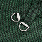 Vela Parasole 160 g/m² Verde Scuro 4x5x5 m in HDPE