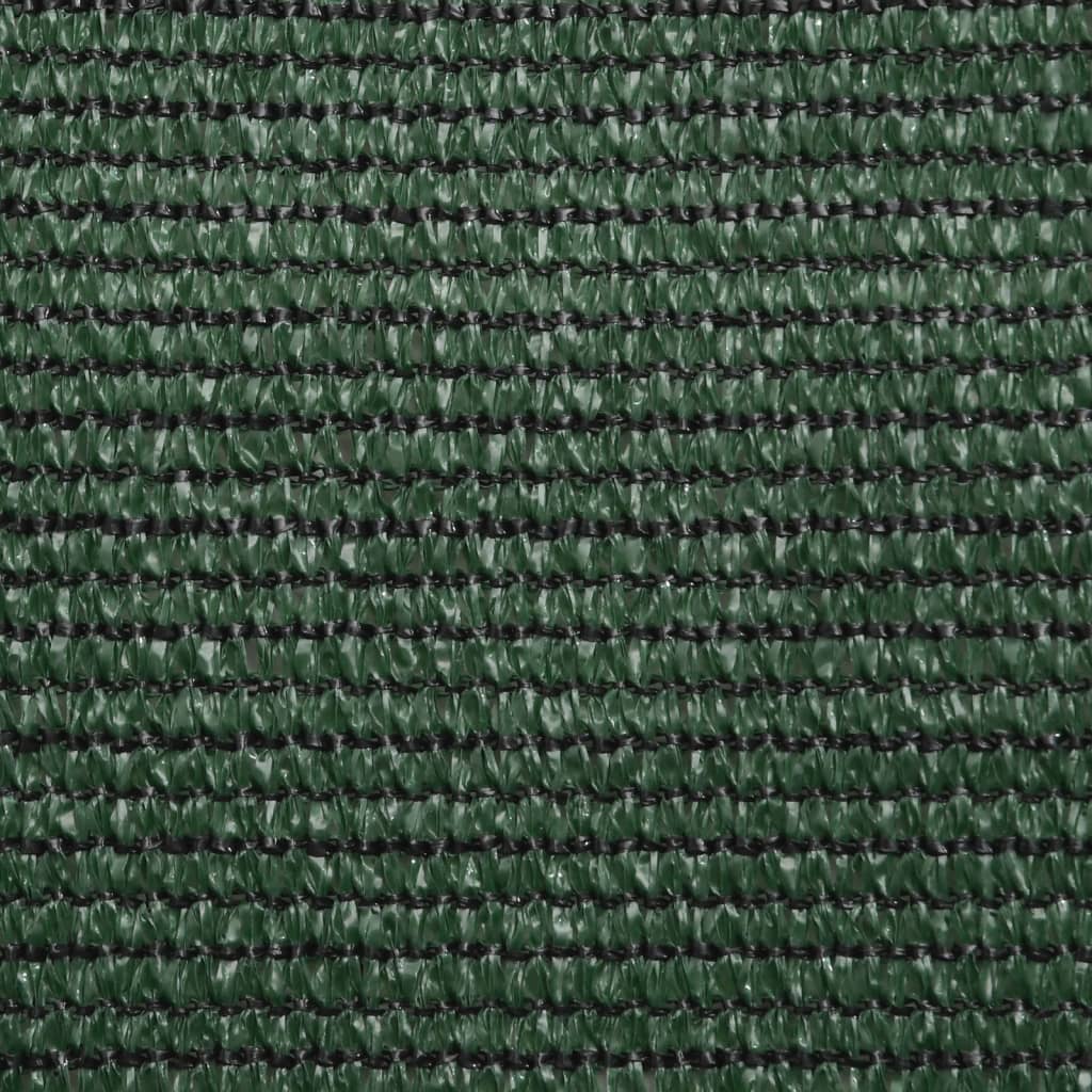 Vela Parasole 160 g/m² Verde Scuro 4x5x5 m in HDPE