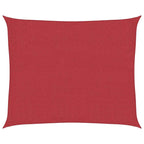 Vela Parasole 160 g/m² Rossa 2,5x3 m in HDPE
