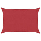 Vela Parasole 160 g/m² Rossa 3x4,5 m in HDPE