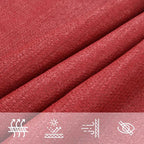 Vela Parasole 160 g/m² Rossa 3x4,5 m in HDPE