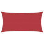 Vela Parasole 160 g/m² Rossa 3x6 m in HDPE