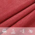 Vela Parasole 160 g/m² Rossa 4/5x4 m in HDPE