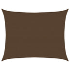 Vela Parasole 160 g/m² Marrone 6x8 m in HDPE