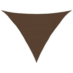 Vela Parasole 160 g/m² Marrone 4x4x5,8 m in HDPE