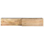 Mobile Porta TV 180x30x50cm in Legno di Mango Grezzo